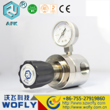 SS316L diaphragm and single stage cng pressure reducer